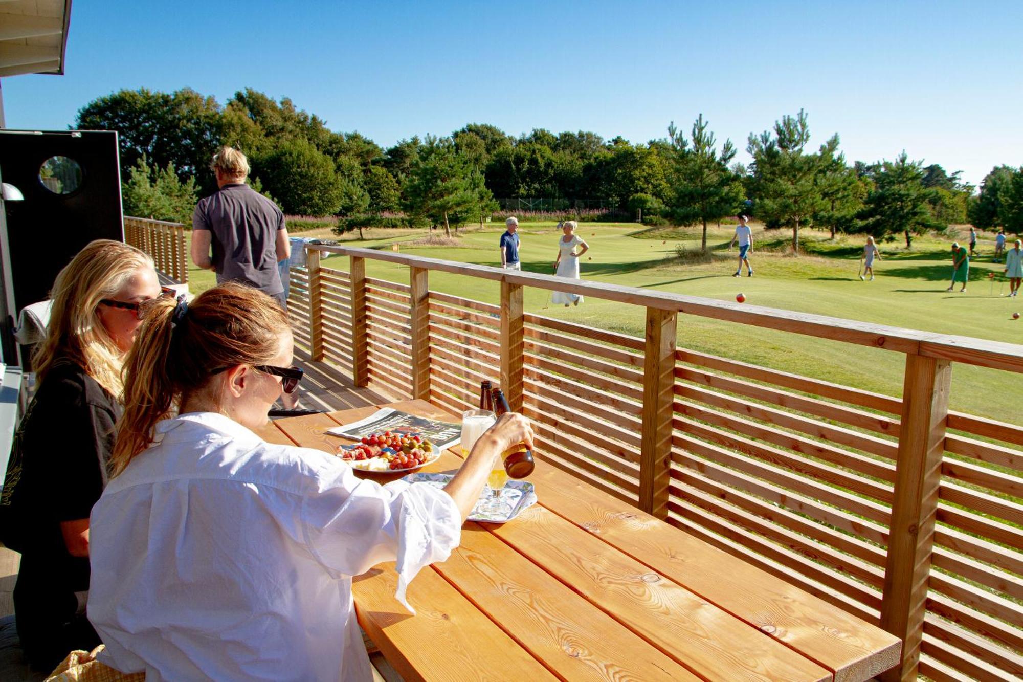 Halmstad Golfarena Stugor Ngoại thất bức ảnh